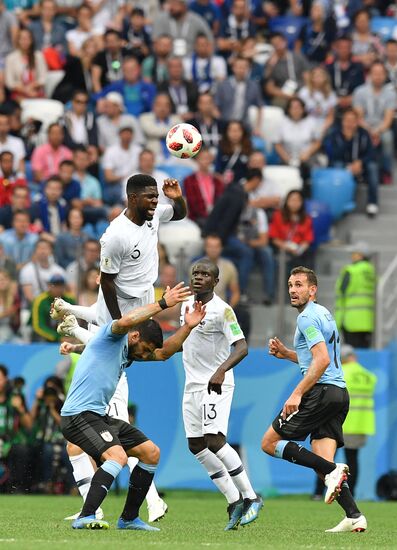 Russia World Cup Uruguay - France