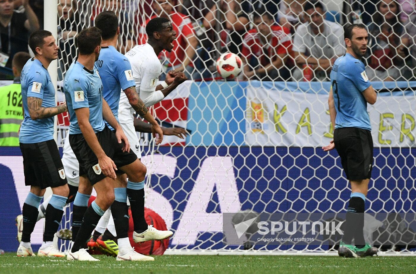 Russia World Cup Uruguay - France