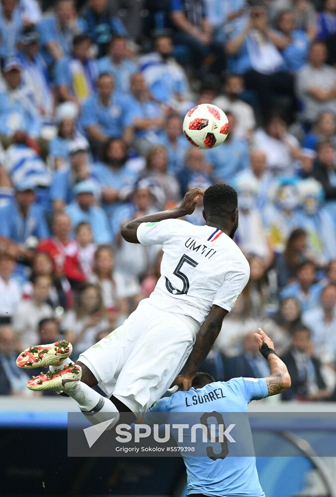 Russia World Cup Uruguay - France