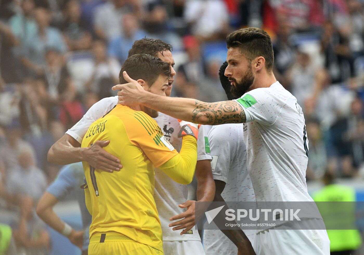 Russia World Cup Uruguay - France