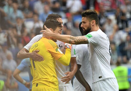 Russia World Cup Uruguay - France