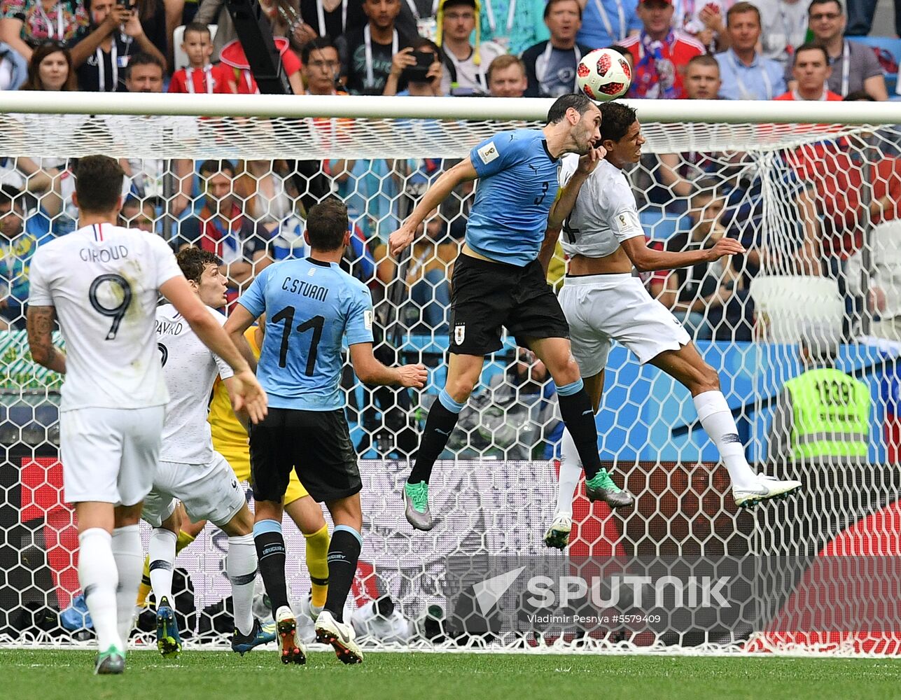 Russia World Cup Uruguay - France