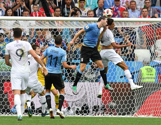 Russia World Cup Uruguay - France