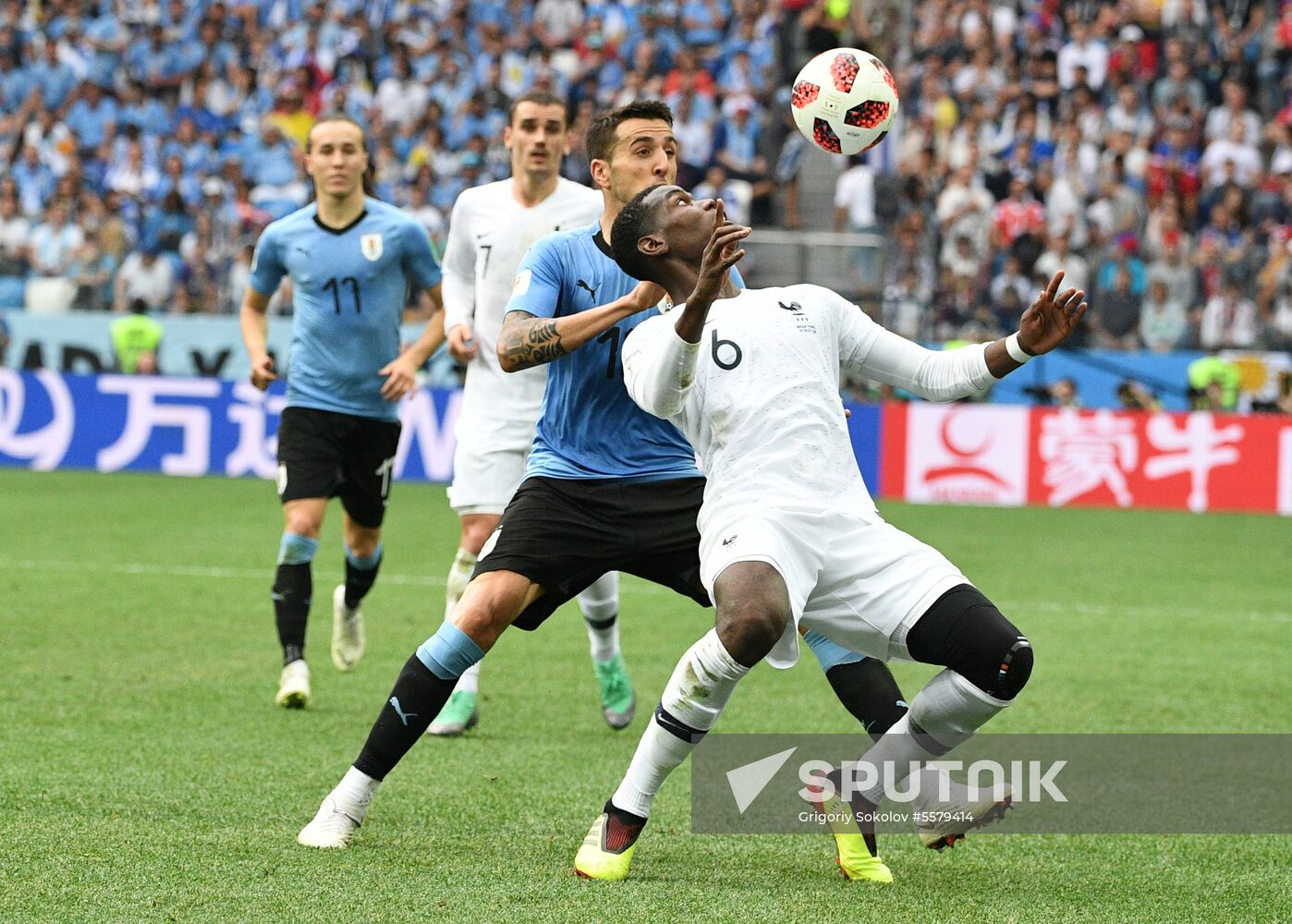 Russia World Cup Uruguay - France