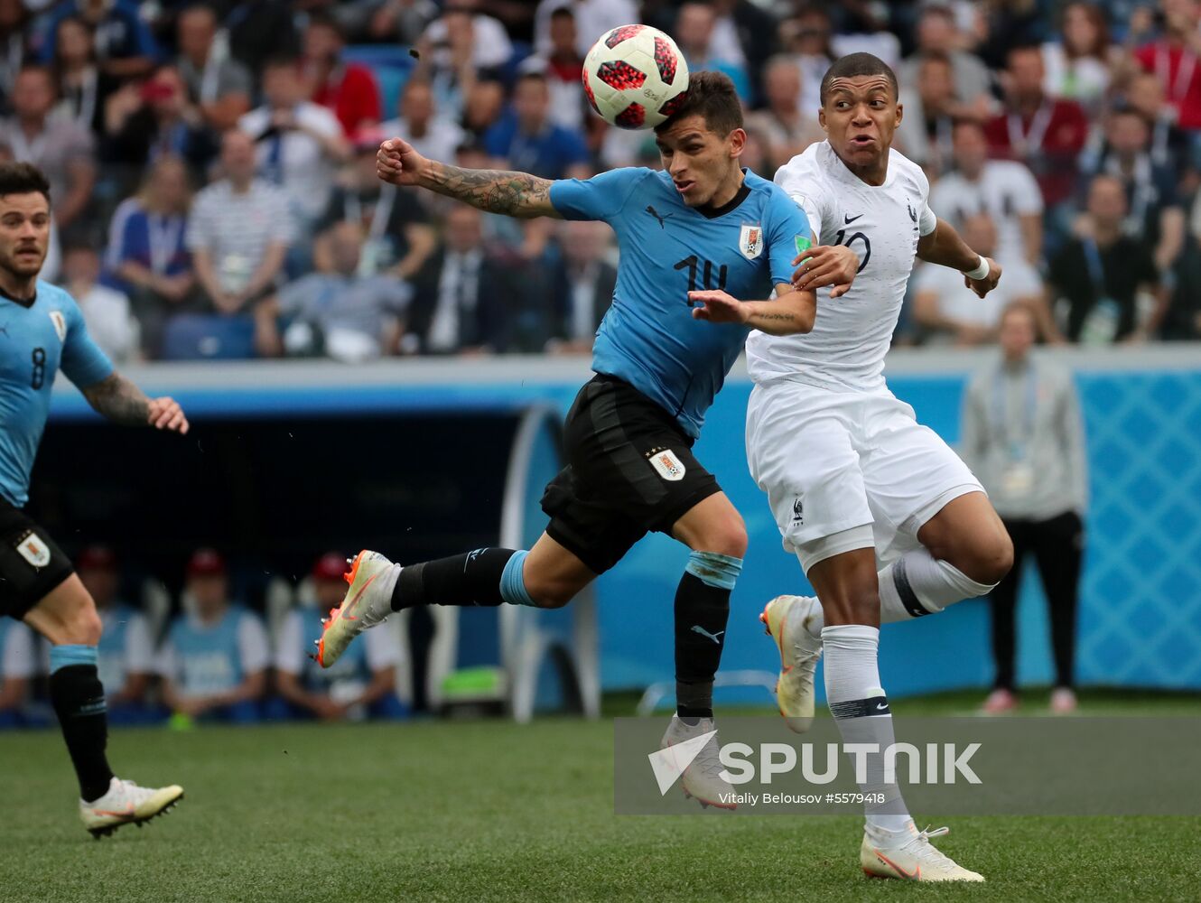 Russia World Cup Uruguay - France