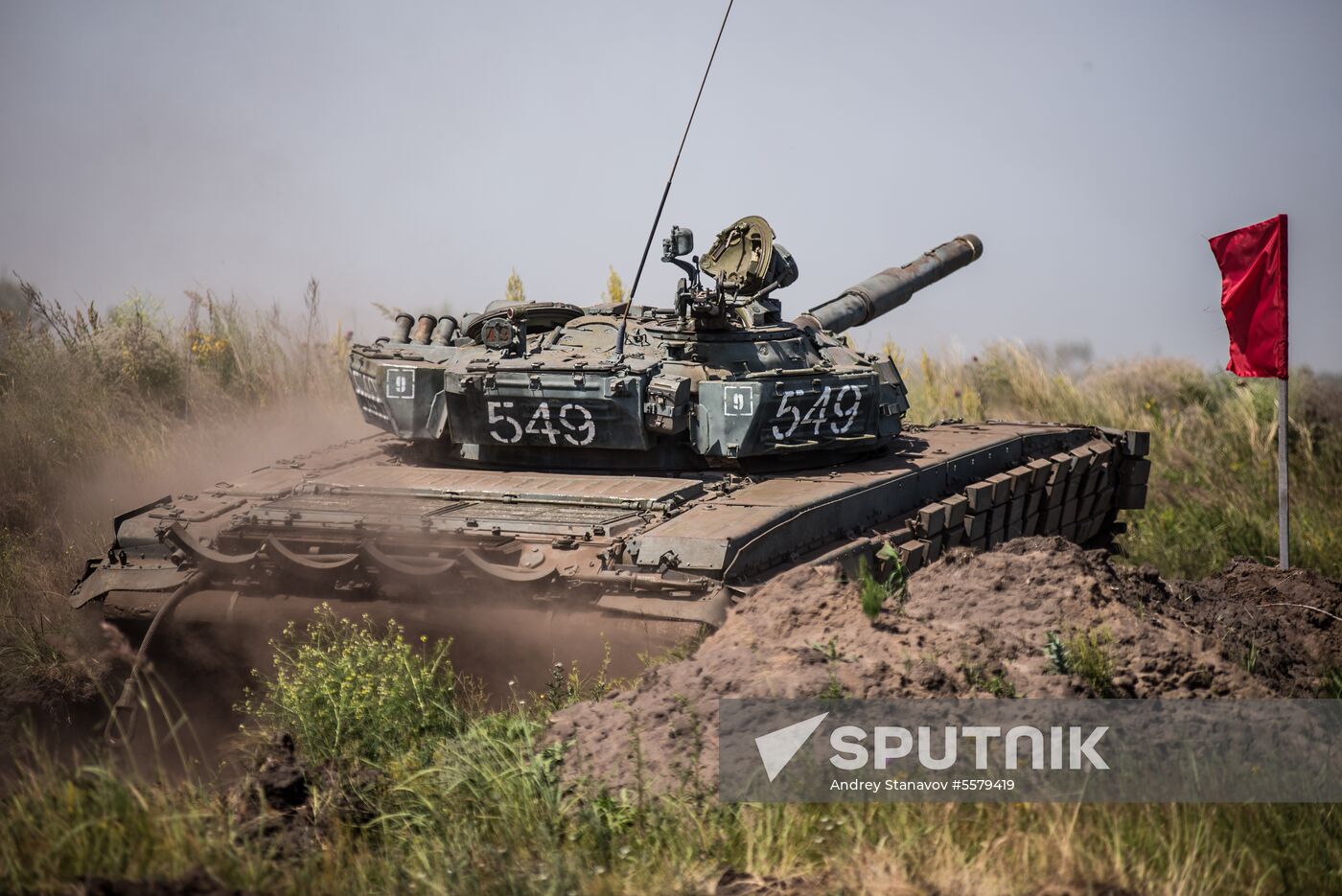 Tank exercise at Pogonovo base in Voronezh Region