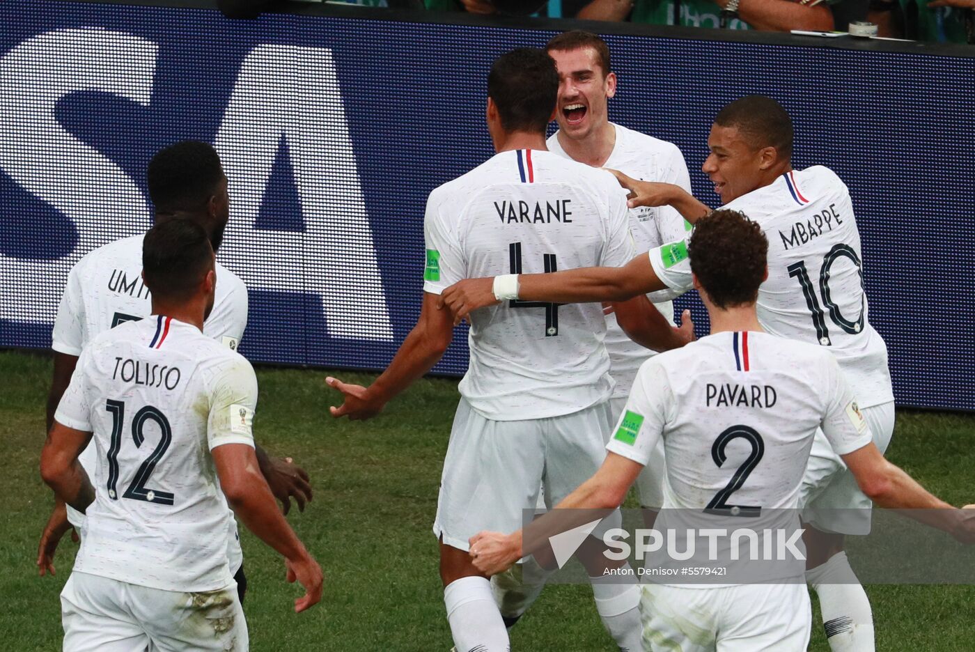 Russia World Cup Uruguay - France