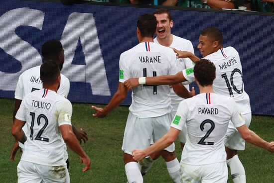 Russia World Cup Uruguay - France