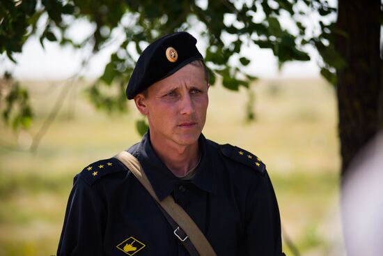 Tank exercise at Pogonovo base in Voronezh Region