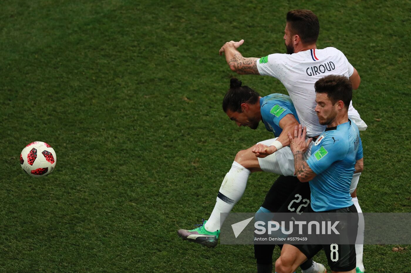 Russia World Cup Uruguay - France