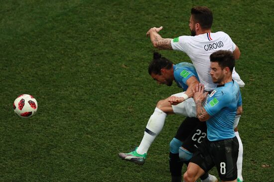 Russia World Cup Uruguay - France