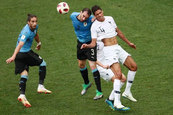 Russia World Cup Uruguay - France