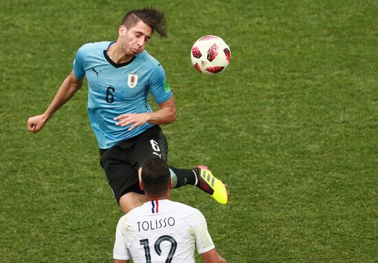 Russia World Cup Uruguay - France