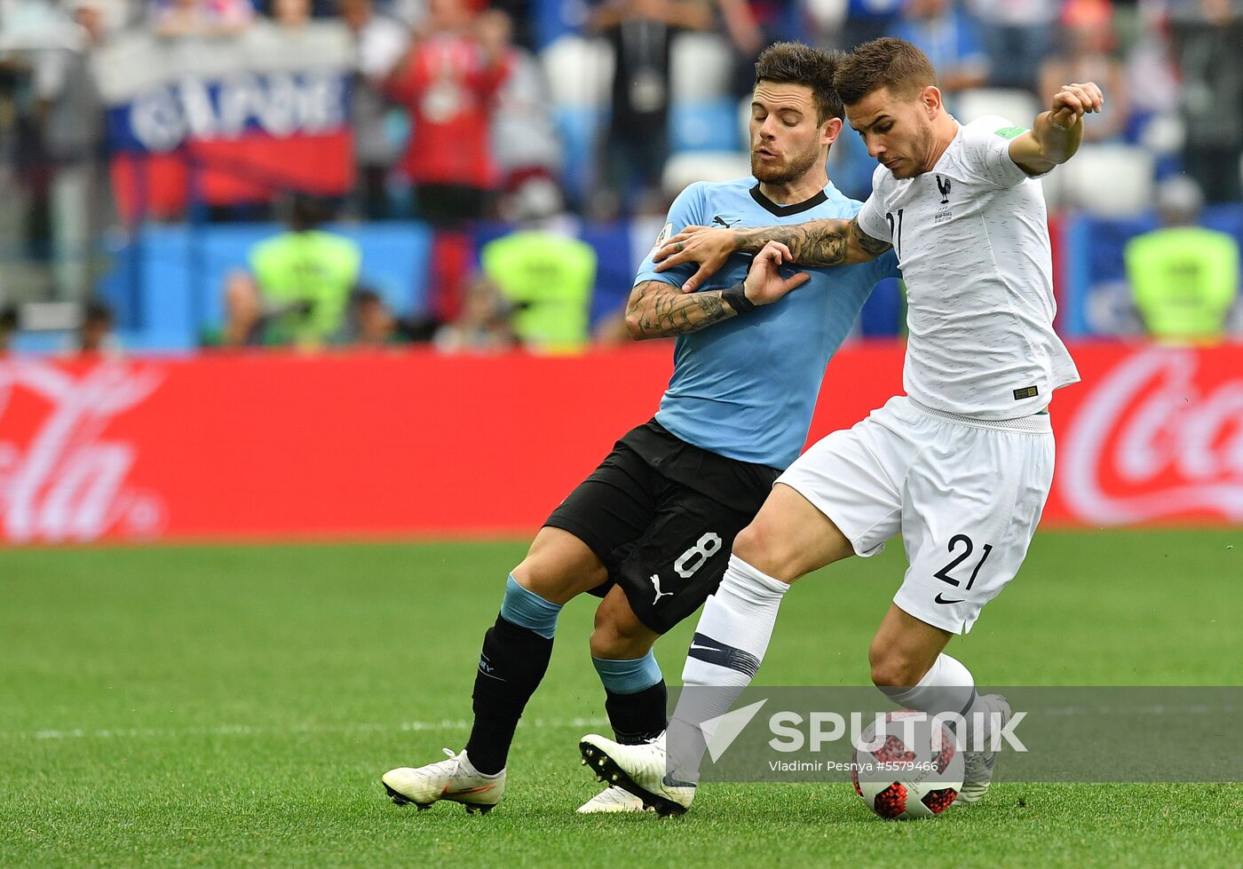 Russia World Cup Uruguay - France