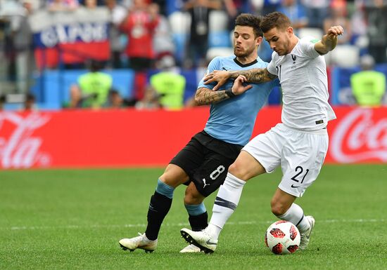 Russia World Cup Uruguay - France