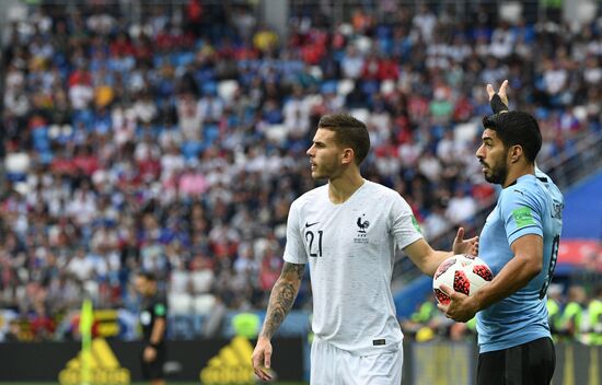 Russia World Cup Uruguay - France