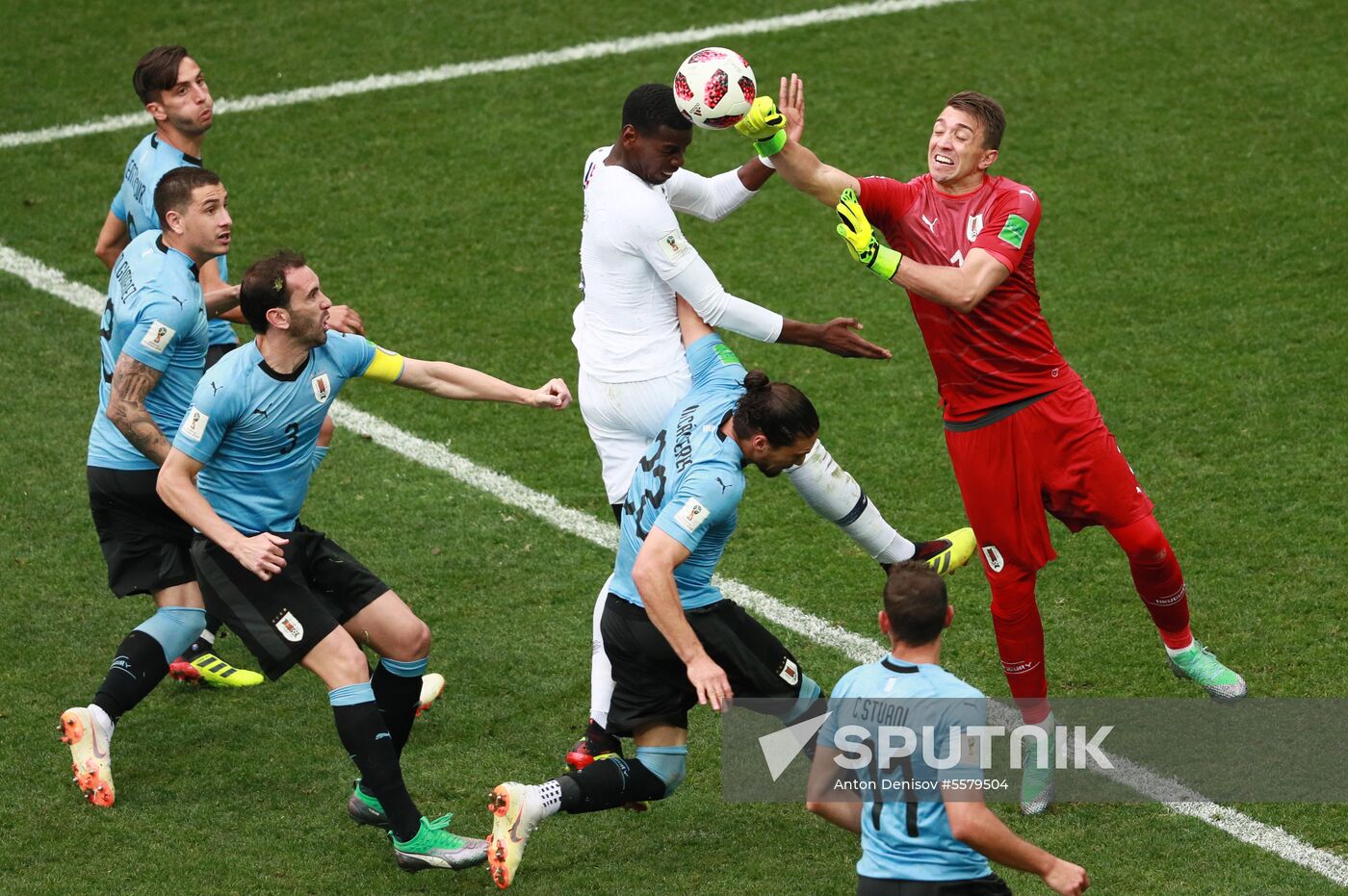 Russia World Cup Uruguay - France