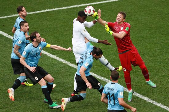 Russia World Cup Uruguay - France