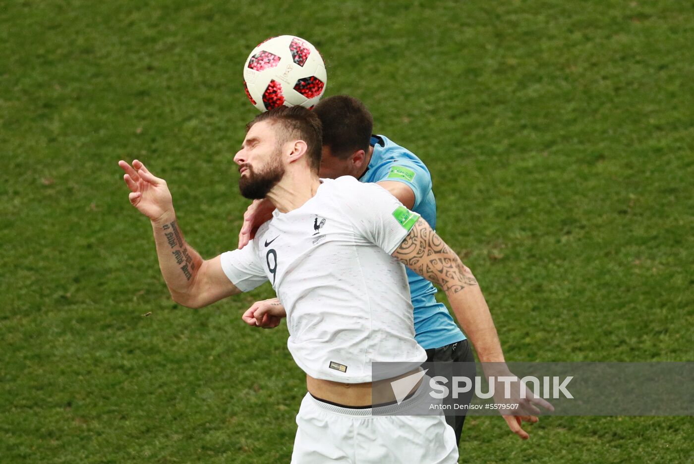 Russia World Cup Uruguay - France