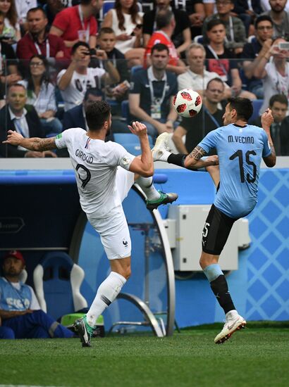 Russia World Cup Uruguay - France