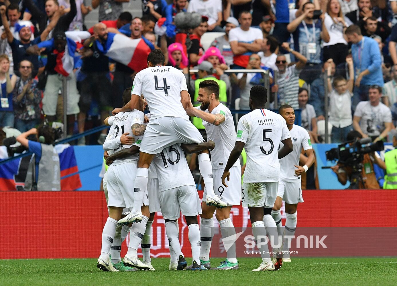 Russia World Cup Uruguay - France