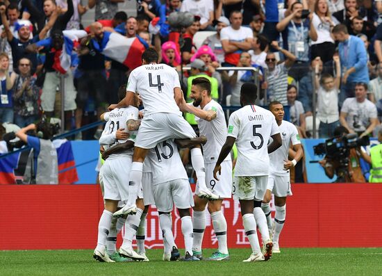Russia World Cup Uruguay - France