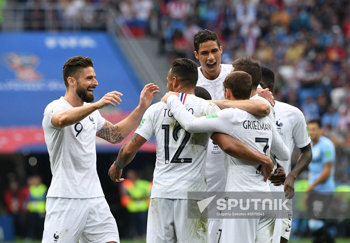 Russia World Cup Uruguay - France