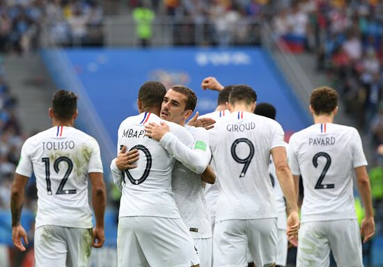Russia World Cup Uruguay - France