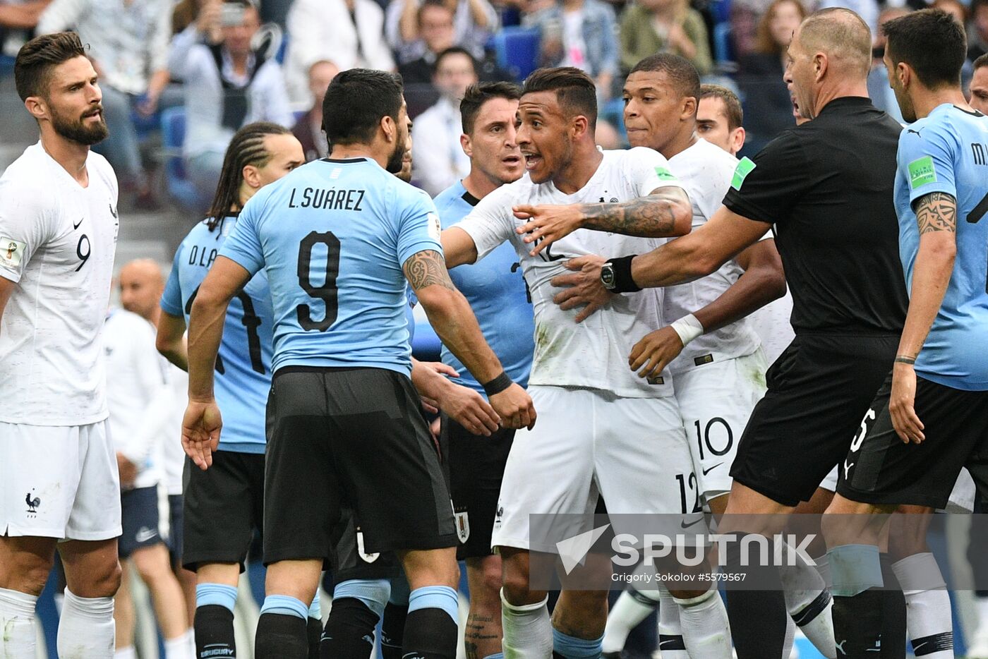 Russia World Cup Uruguay - France