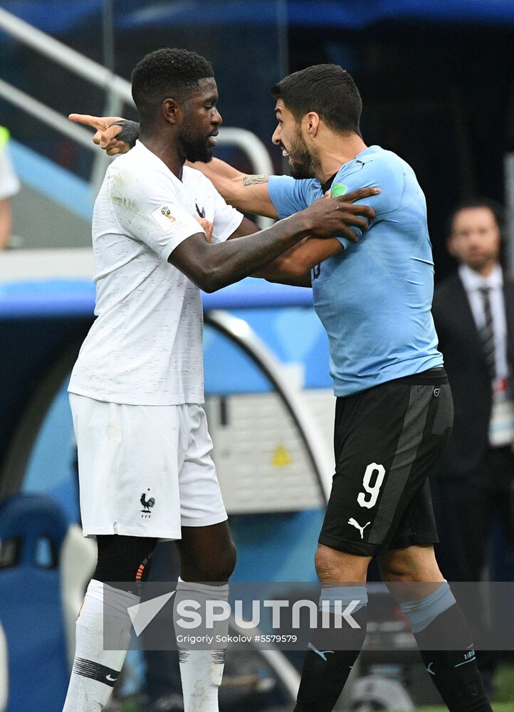 Russia World Cup Uruguay - France