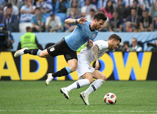 Russia World Cup Uruguay - France