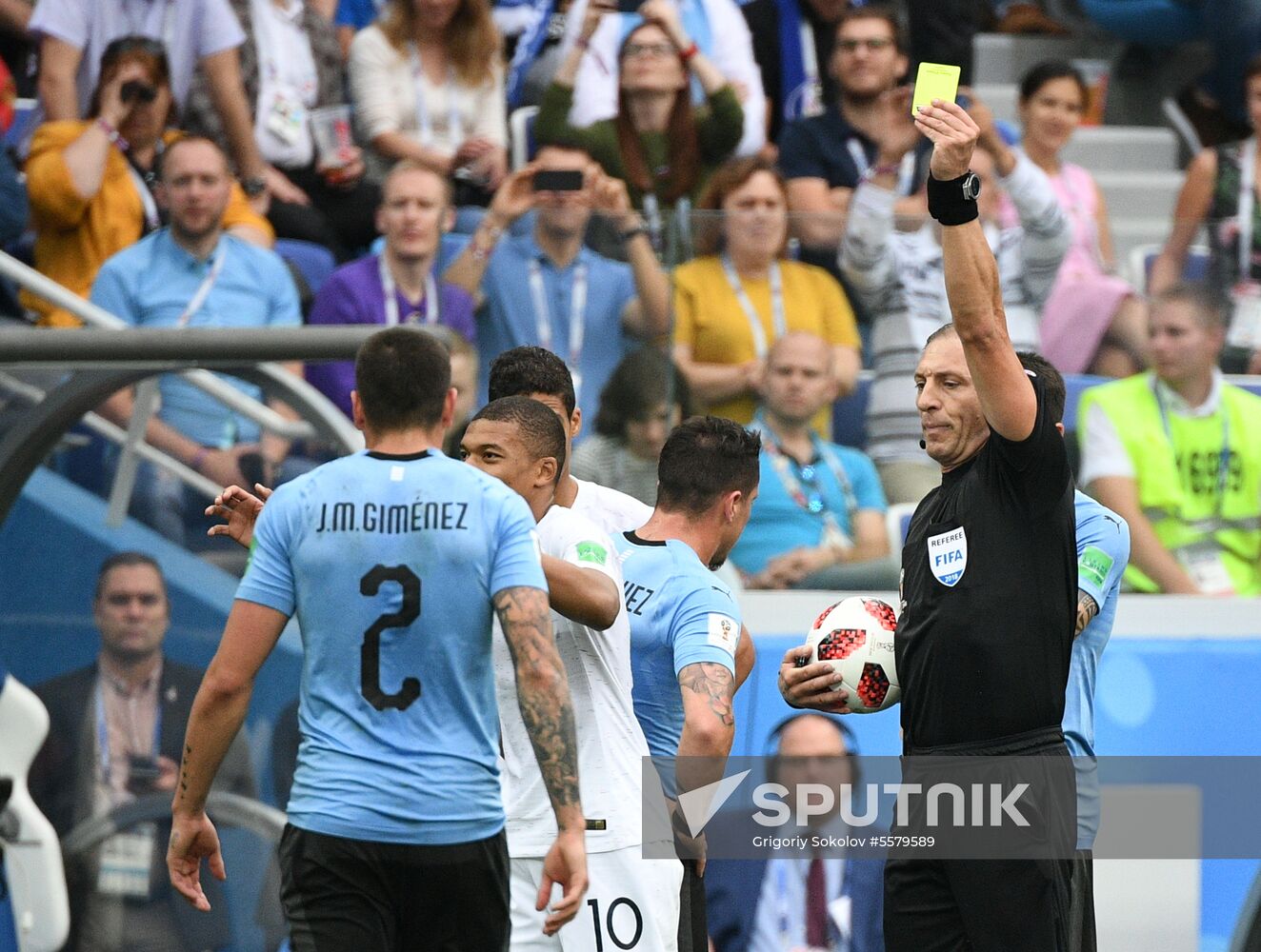 Russia World Cup Uruguay - France