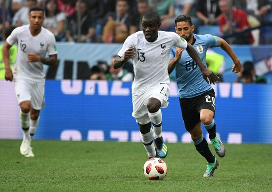 Russia World Cup Uruguay - France