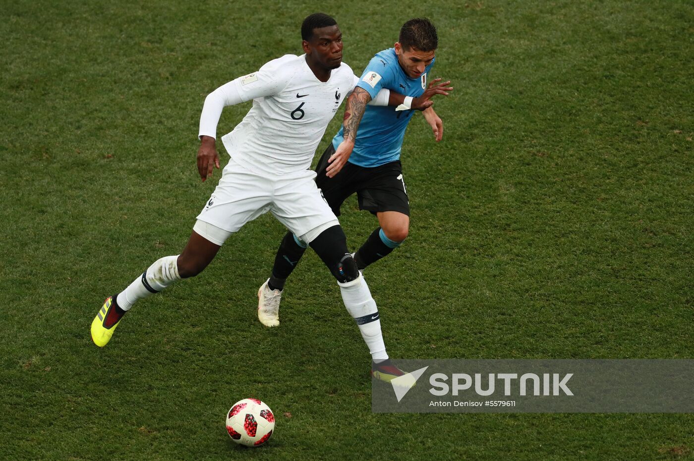 Russia World Cup Uruguay - France