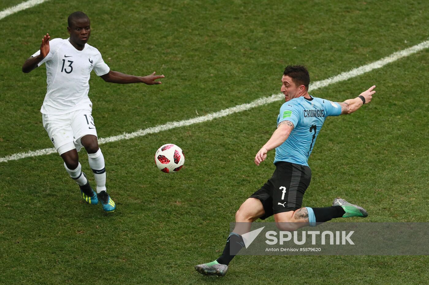 Russia World Cup Uruguay - France