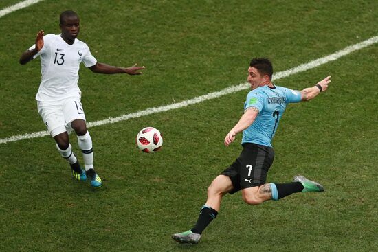 Russia World Cup Uruguay - France