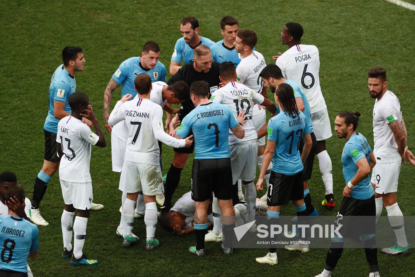 Russia World Cup Uruguay - France