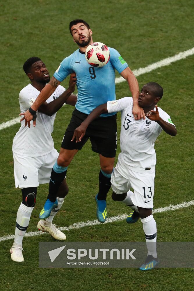 Russia World Cup Uruguay - France