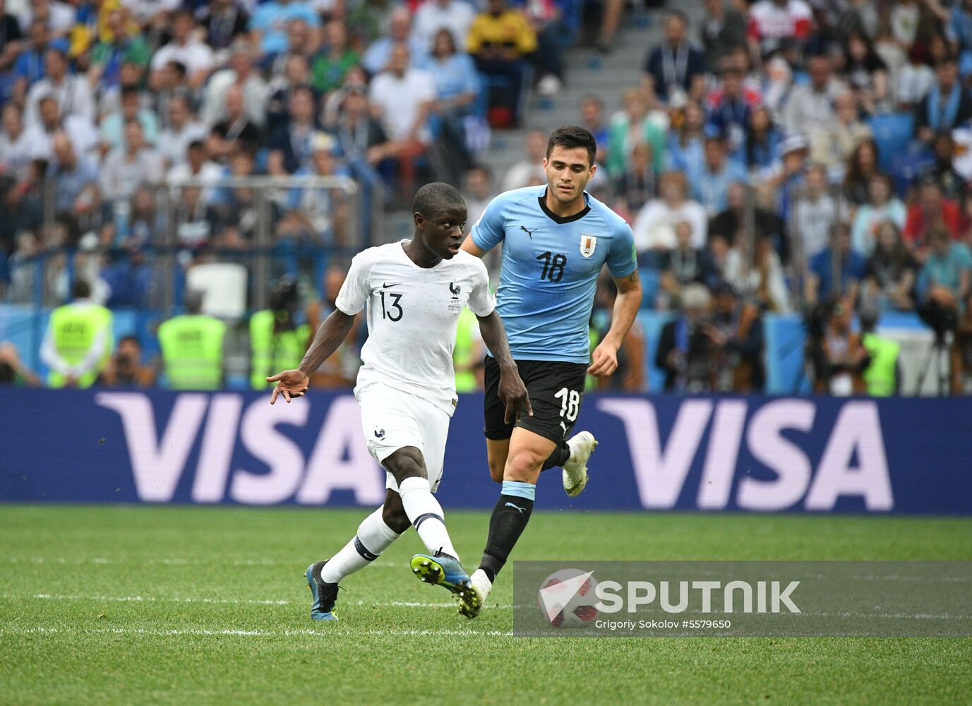 Russia World Cup Uruguay - France