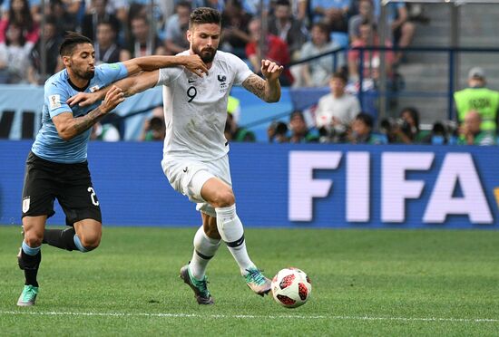 Russia World Cup Uruguay - France