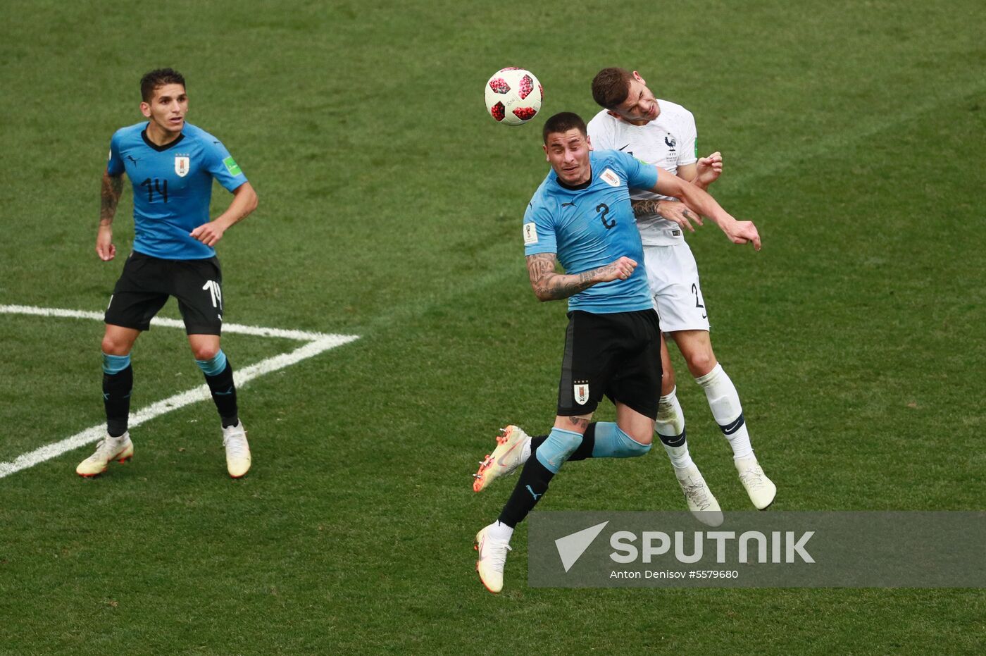 Russia World Cup Uruguay - France