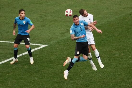 Russia World Cup Uruguay - France