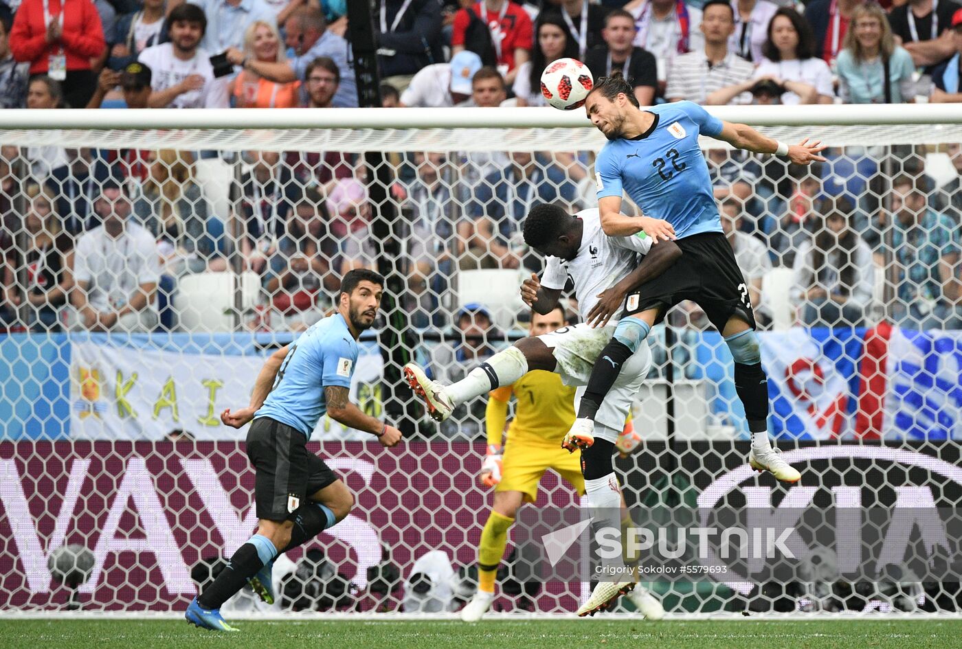 Russia World Cup Uruguay - France