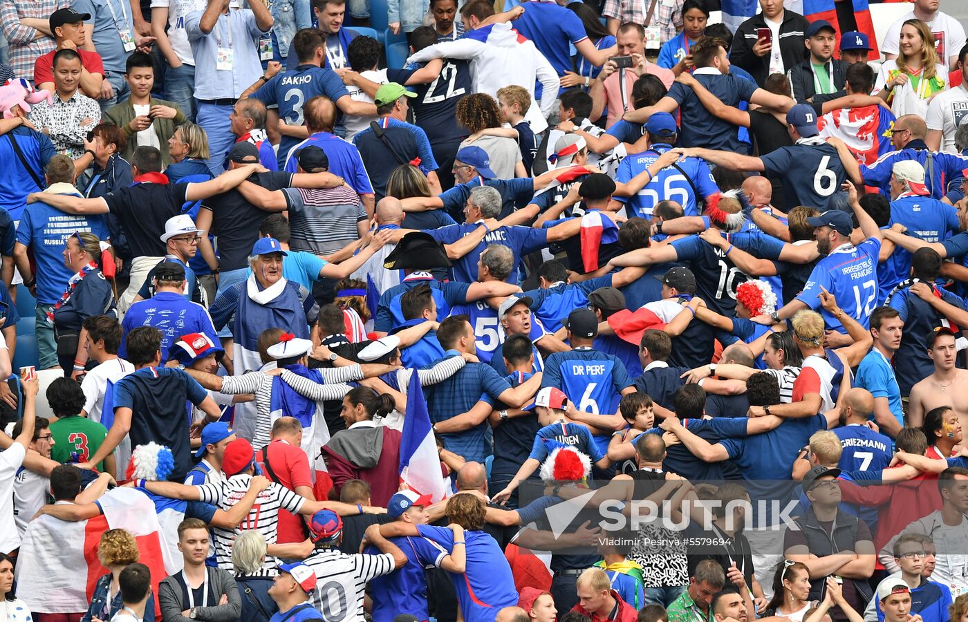 Russia World Cup Uruguay - France