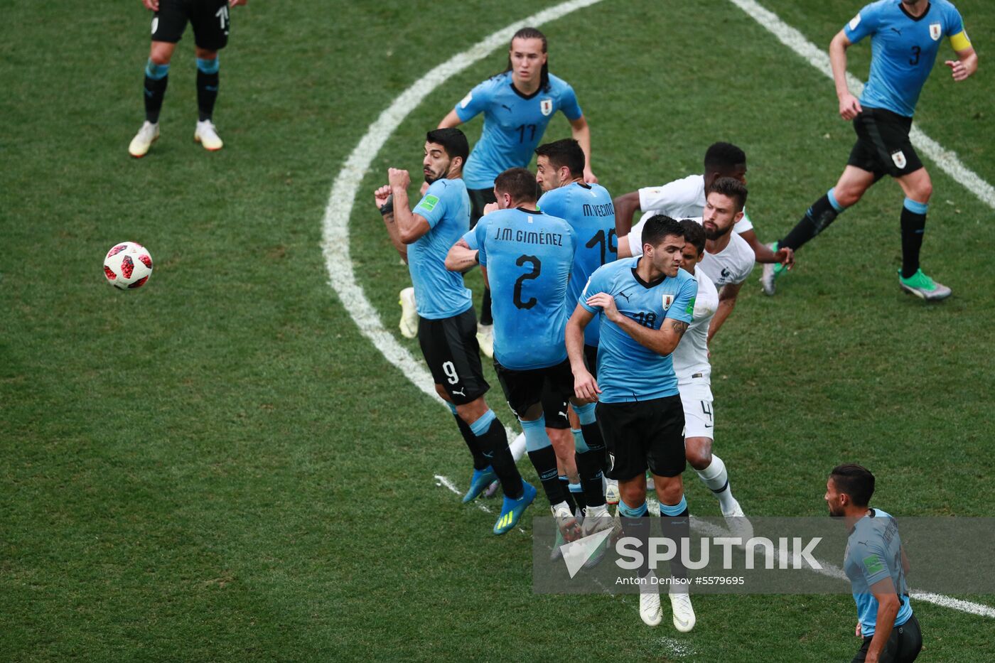 Russia World Cup Uruguay - France