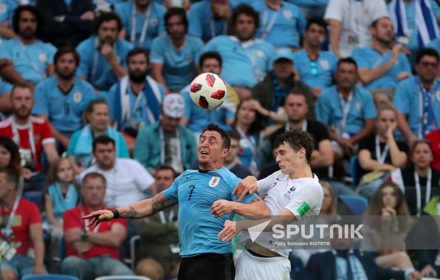 Russia World Cup Uruguay - France