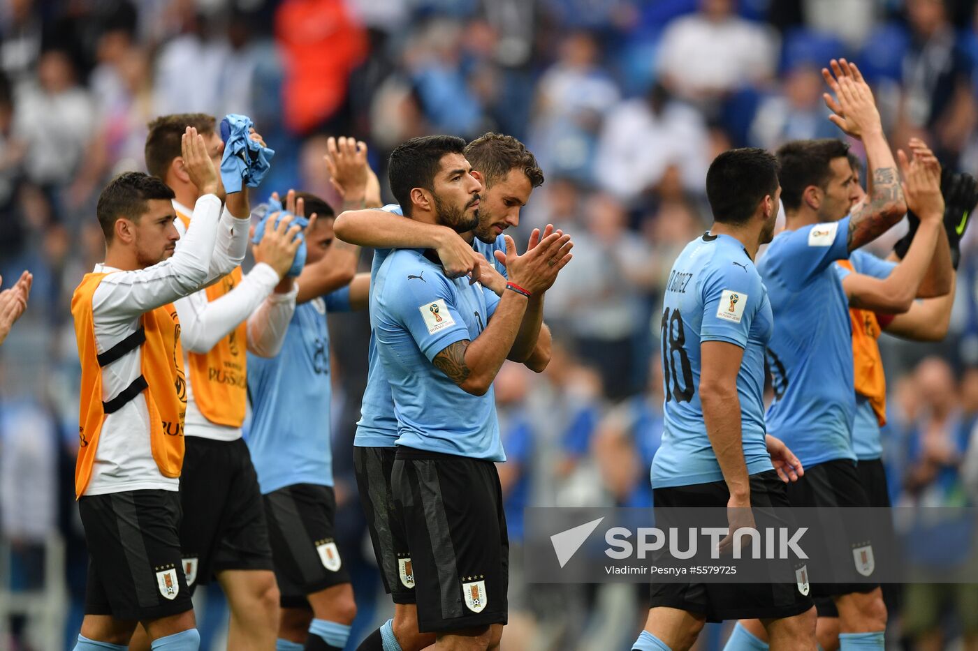 Russia World Cup Uruguay - France