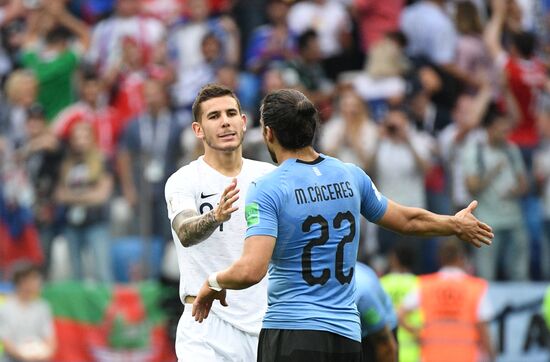 Russia World Cup Uruguay - France