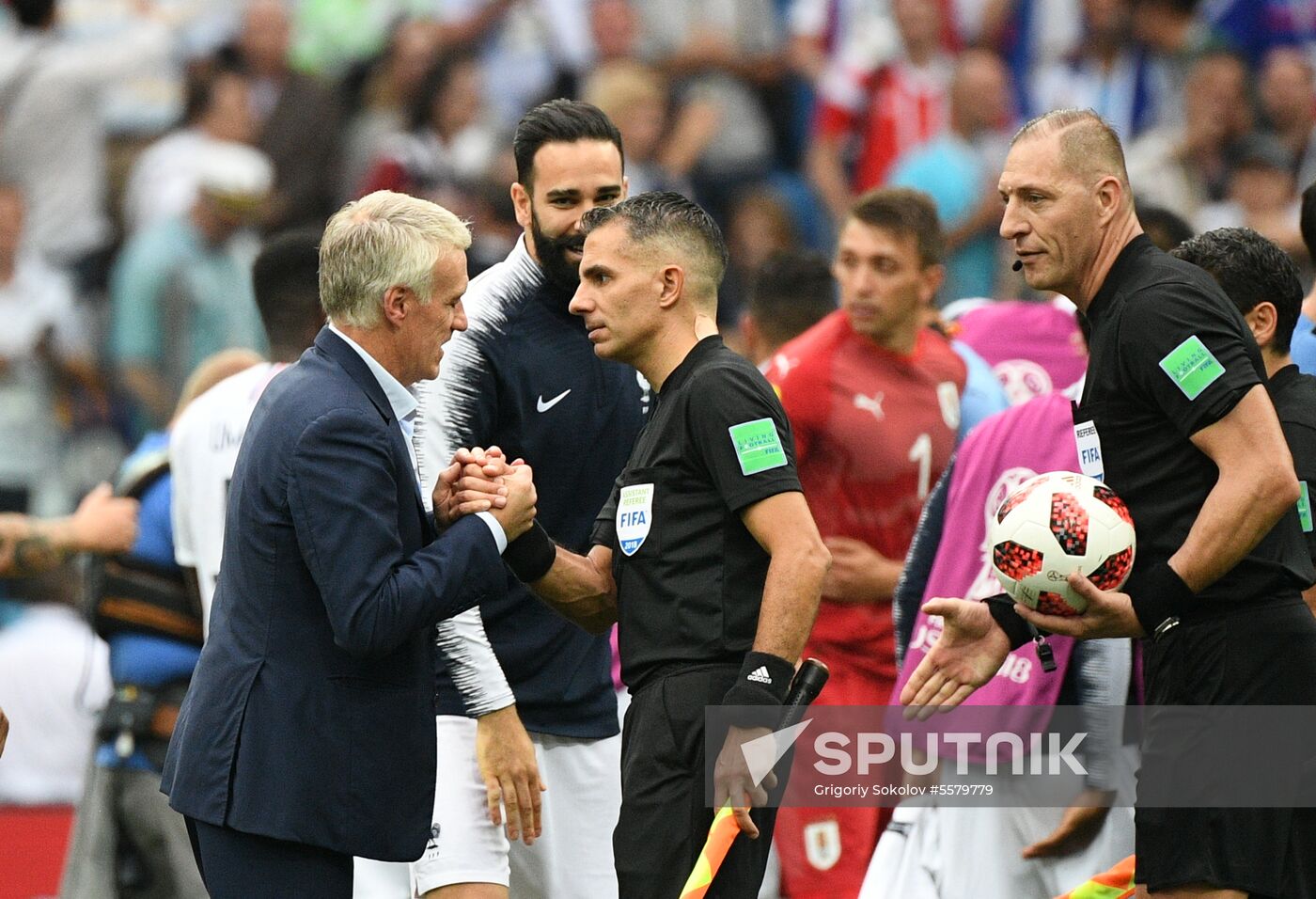 Russia World Cup Uruguay - France