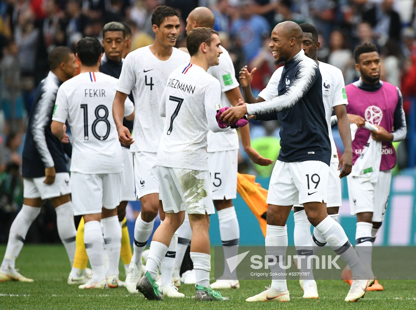 Russia World Cup Uruguay - France